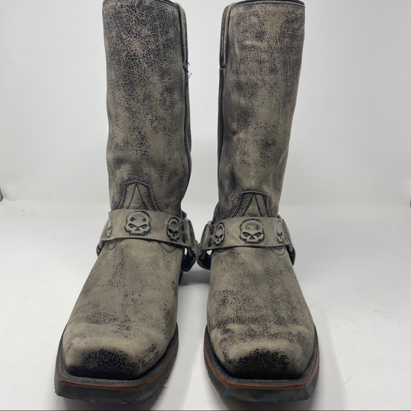harley davidson rory harness boots slate
